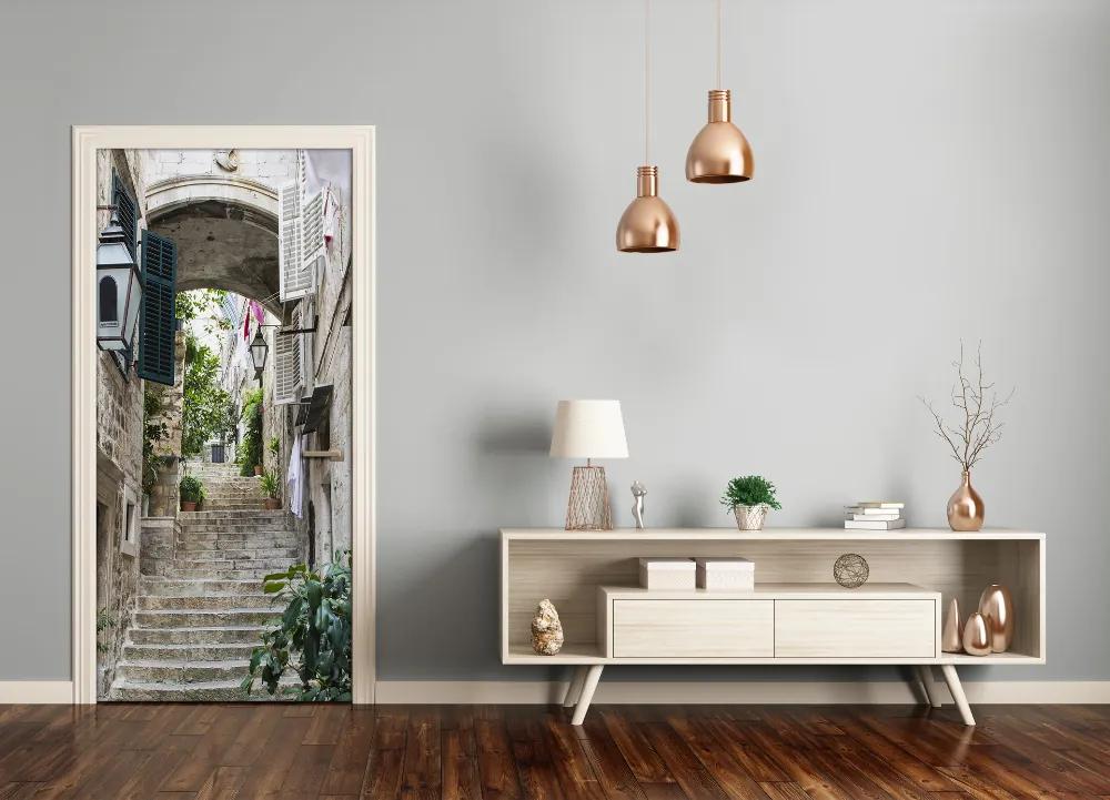 Fotótapéta ajtóra Az utcák Dubrovnik 85x205 cm