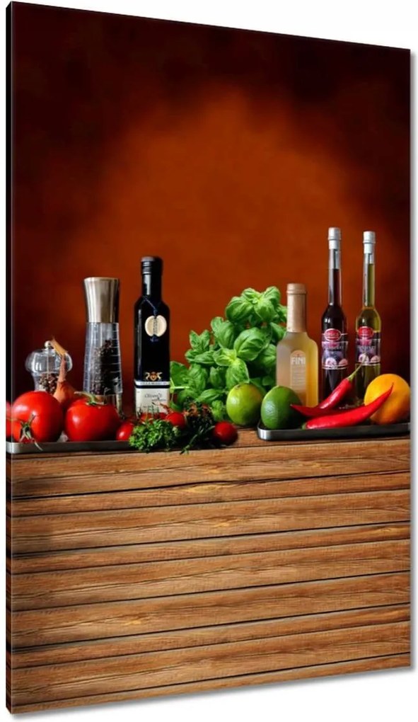 Vászonkép 80x120 Fűszerek a konyhába