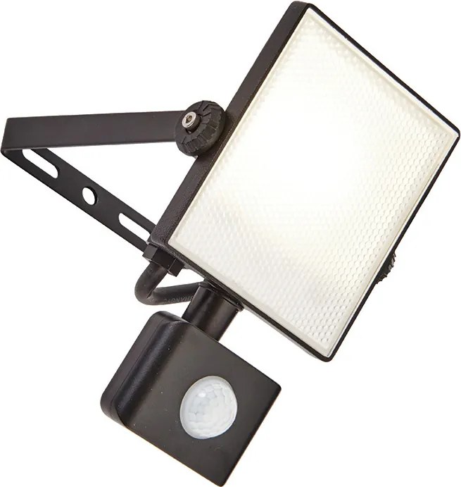 ENDON 73452 SCIMITAR Kültéri Reflektor Fekete LED IP44