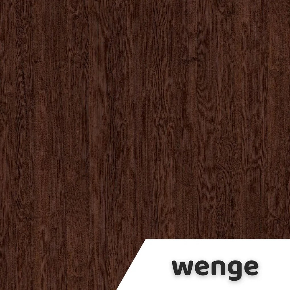 OfficeTech C állítható magasságú asztal, 140 x 80 cm, fekete alap, wenge