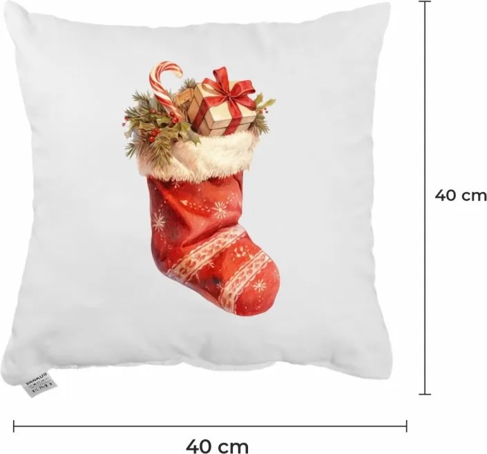 EMI Merry karácsonyi díszpárna 40x40 cm