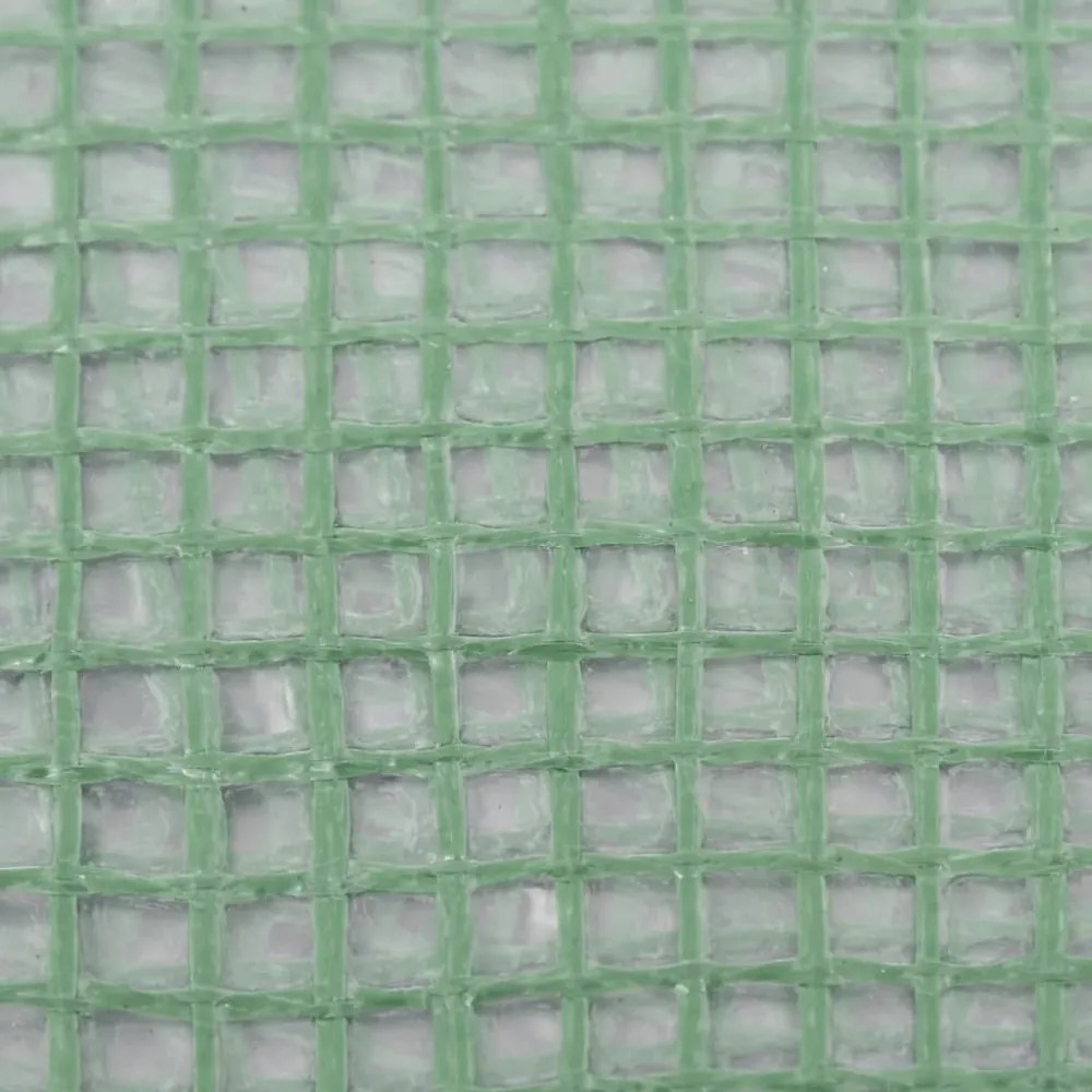 zöld melegház pótponyva (16 m²) 400 x 400 x 200 cm