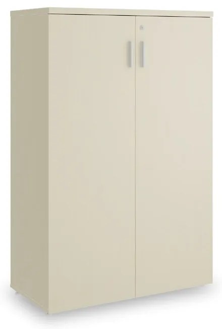 SimpleOffice közepes szekrény 80 x 40 x 120 cm, nyír