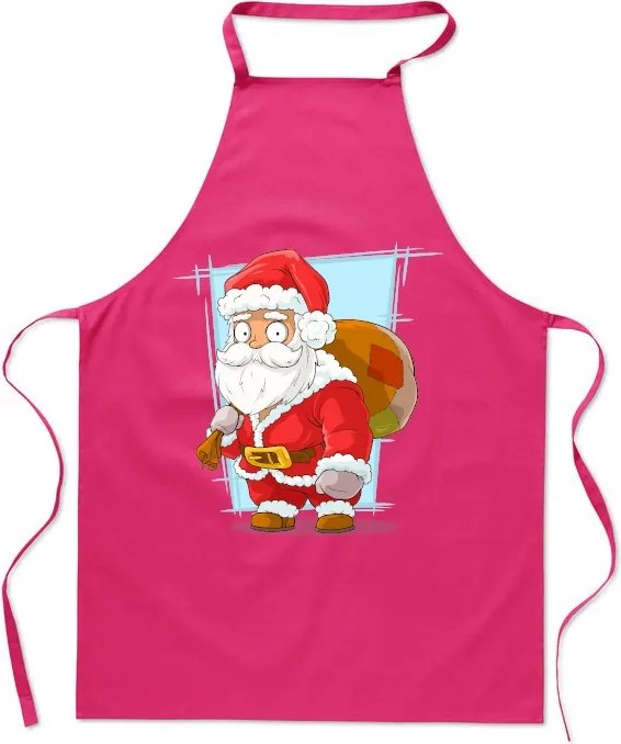 Konyhai kötény nyomtatás Mikulás Ajándékok Karácsonyi ajándék