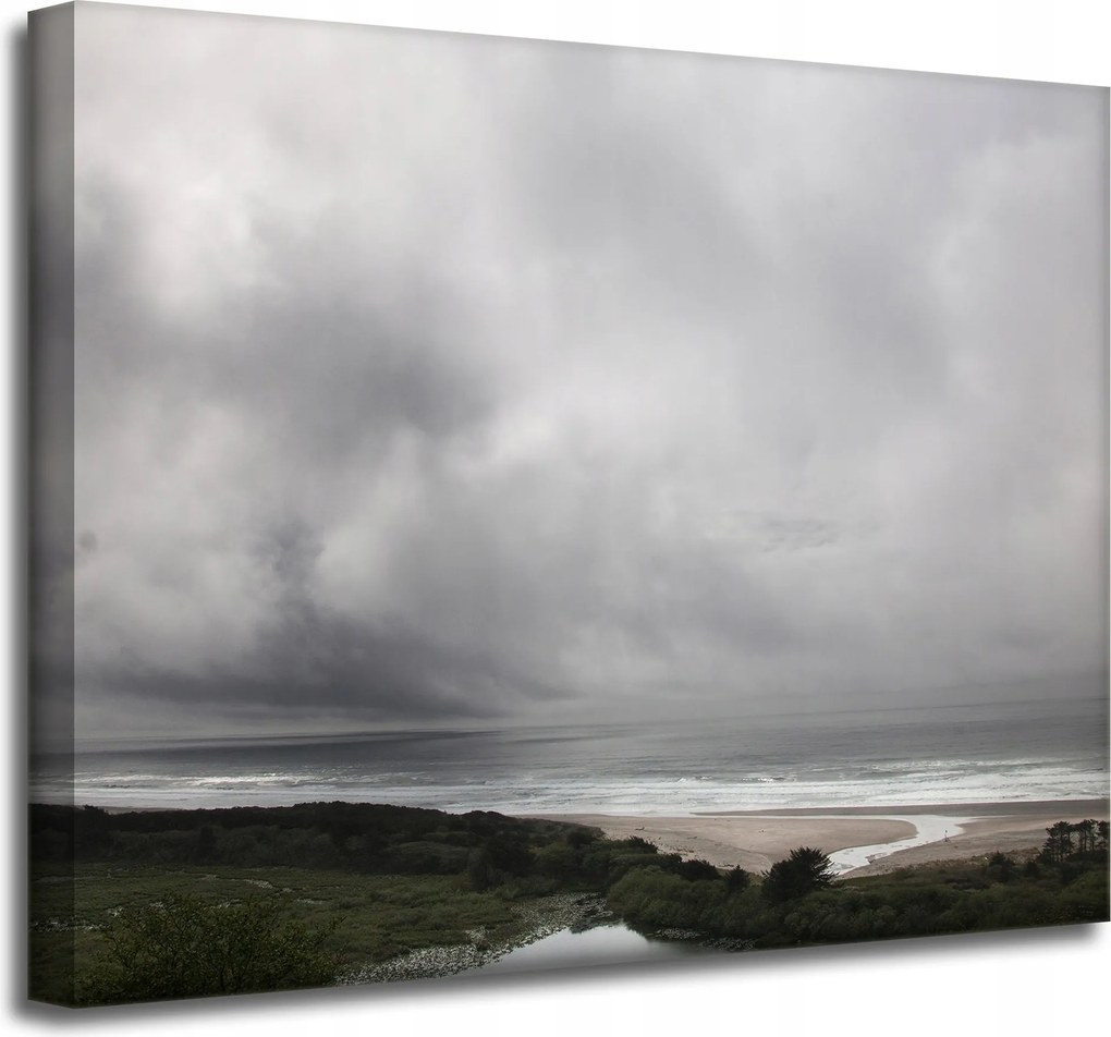 Vászonkép Természet Tenger Felhők Vihar 50x40