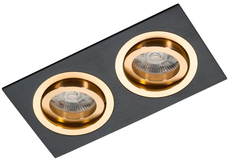 Lumifall ALCAZAR LMF.AZ542BG Beépíthető spotlámpa 2x50W/MR16 IP20