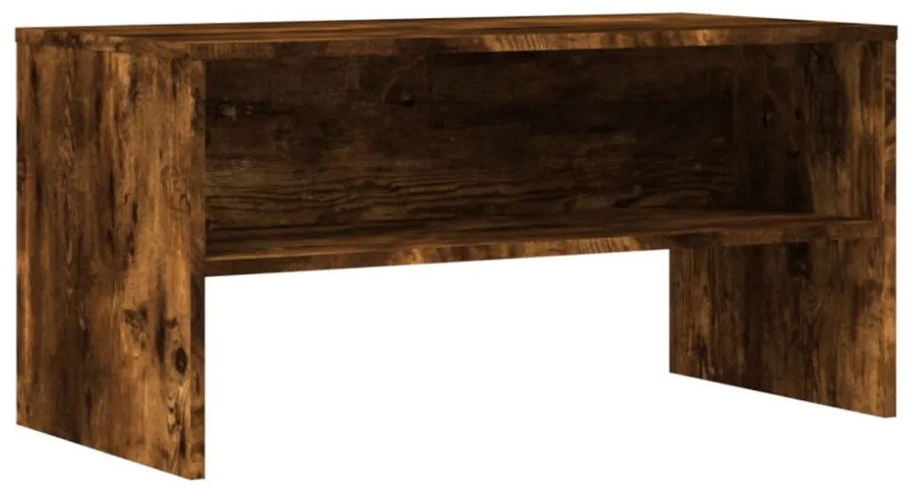 füstös tölgy színű szerelt fa TV-szekrény 80 x 40 x 40 cm