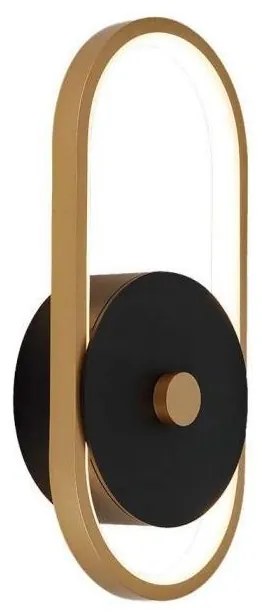 LED Kültéri fali lámpa LED/15W/230V IP54 4000K réz