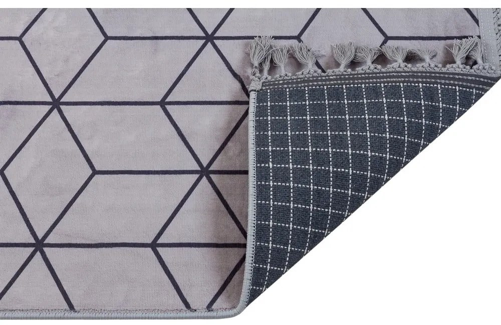 Szürke mosható szőnyeg 160x100 cm - Vitaus