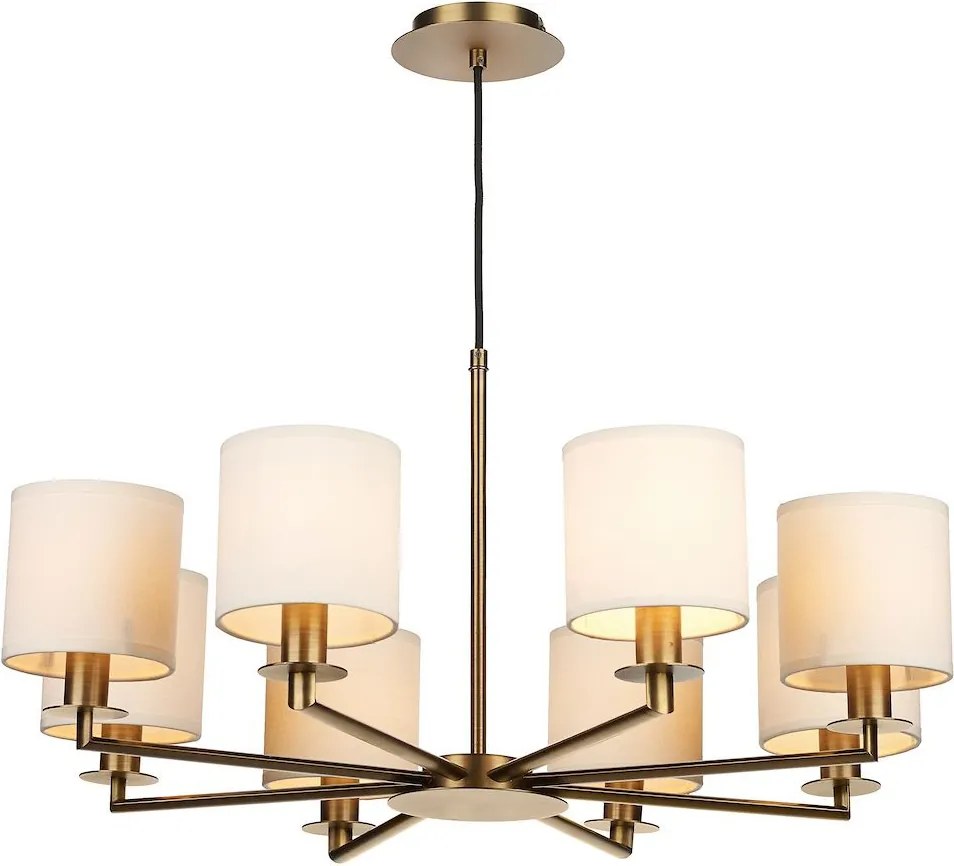DAR LIGHTING TYL0863 TYLER Modern Csillár Barna E14 IP20