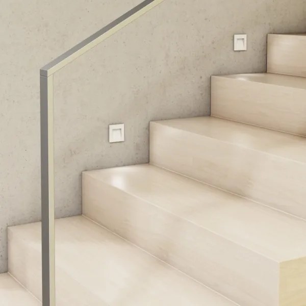 RED - R12013 - LED Kültéri beépített lámpa TESS LED/3W/230V IP54 fehér