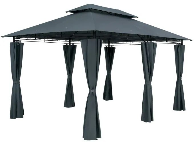 Deuba Kerti pavilon Topas 4x3 m - antracit