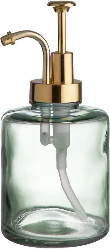 SAVOIE folyékony szappan adagoló, zöld-arany 380ml