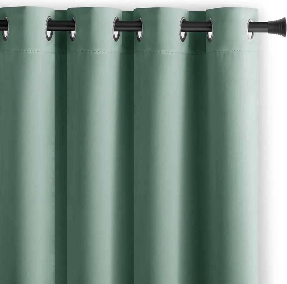 Restilo Blackout EYELETS függöny, mentaszínű, 140 x 245 cm