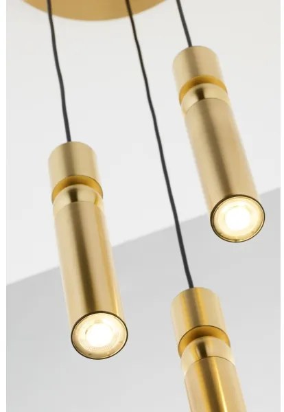 Jupiter 2019 - Csillár zsinóron ALAS 3xGU10/10W/230V arany