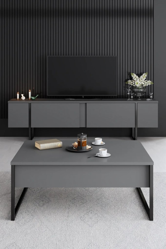 Luxe - antracit/fekete