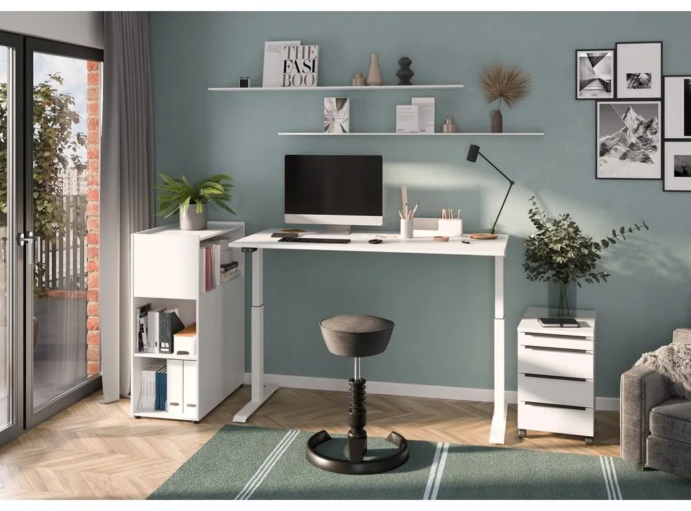 Íróasztal elektromosan állítható magassággal 80x140 cm Mailand – Germania