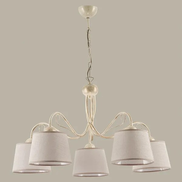 Jupiter 1354 - KM 5 E - Csillár láncon KAMELIA 5xE27/60W/230V