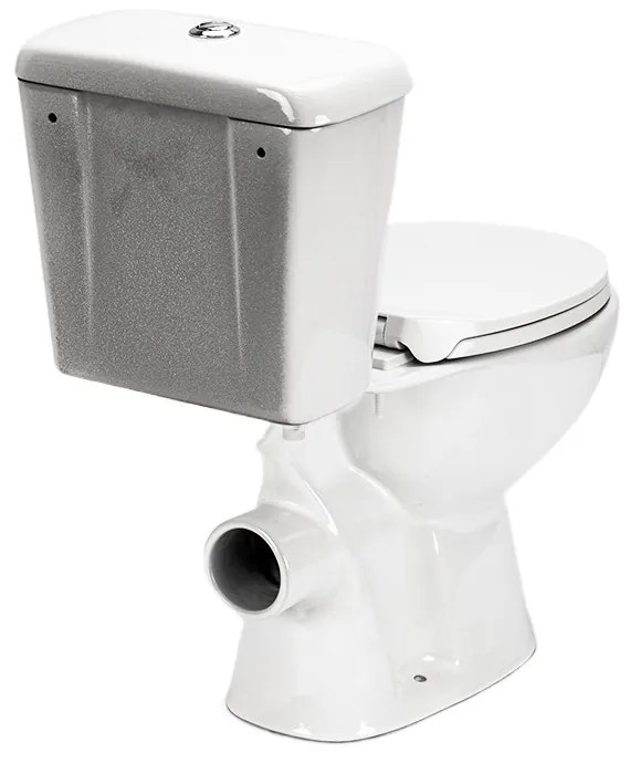 Cleano monoblokkos WC hátsó kifolyással ülőkével