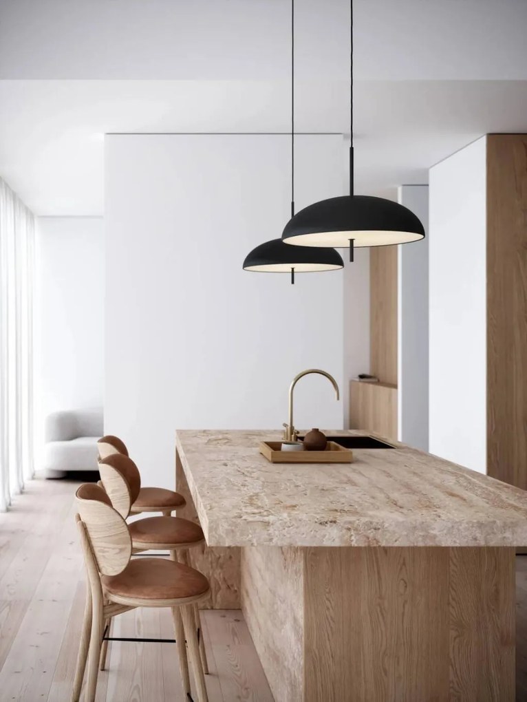 NORDLUX 2220053003 VERSALE Modern Függesztett Lámpa Fekete E27 IP20