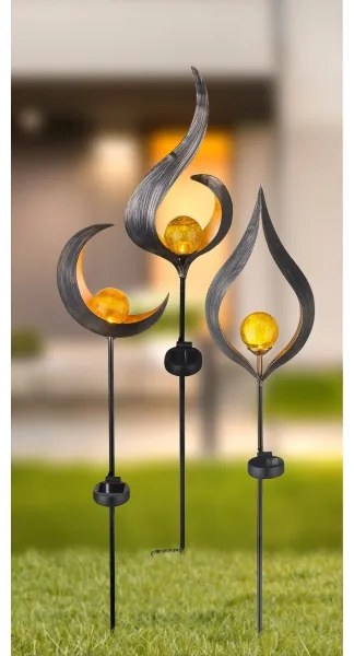 Globo 33466 - LED Napelemes lámpa SOLAR LED/0,02W/3V 600mAh IP44 bronz