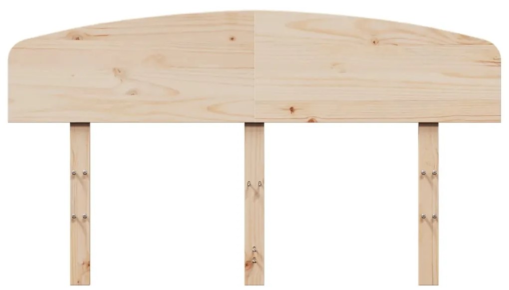 tömör fenyőfa fejtámla 160 cm
