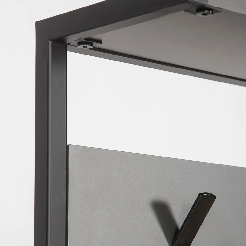 Függesztő akasztó cipővel Nomad Anthracite andBlack