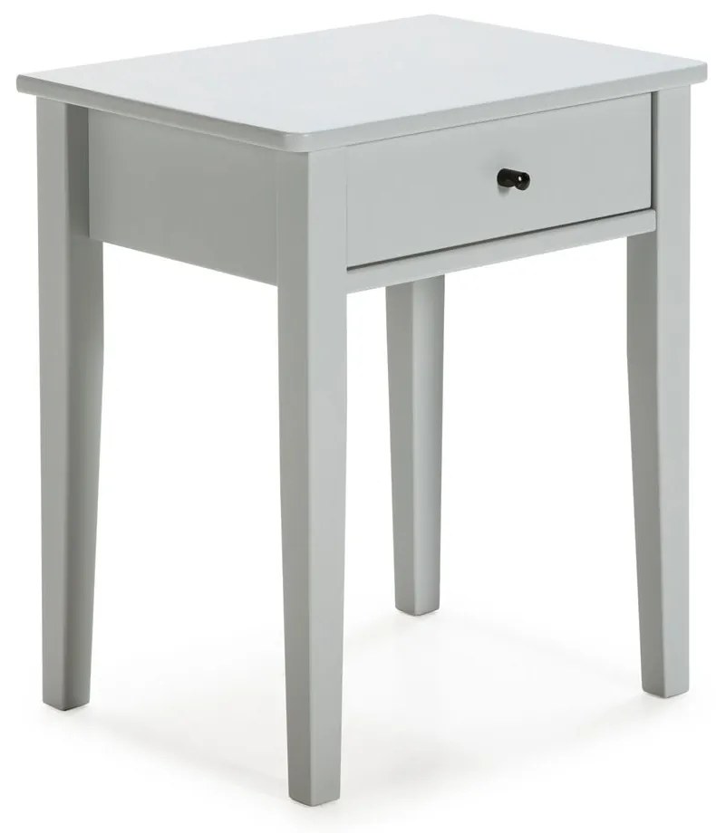 Világosszürke borovi fenyő éjjeliszekrény Bart – Marckeric