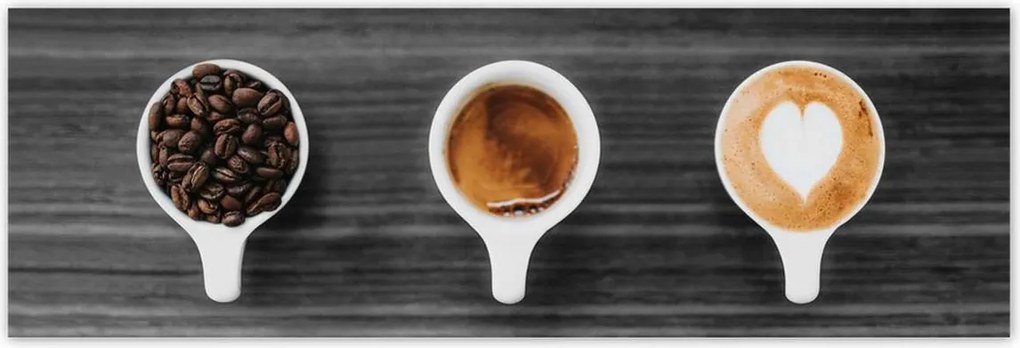 Poszterek 200x66 Kávék a konyhába Kávék Kávé