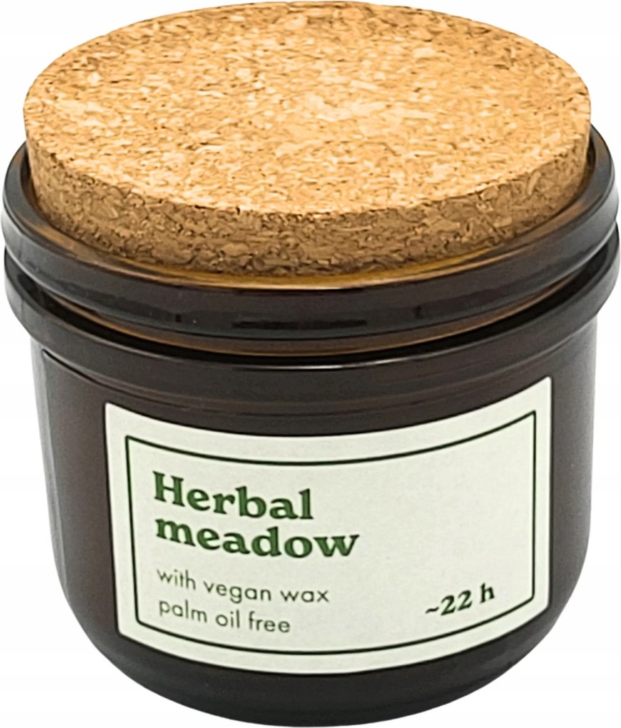 Illatgyertya Bolsius üvegben 80/83 mm Herbal Meadow 1 db