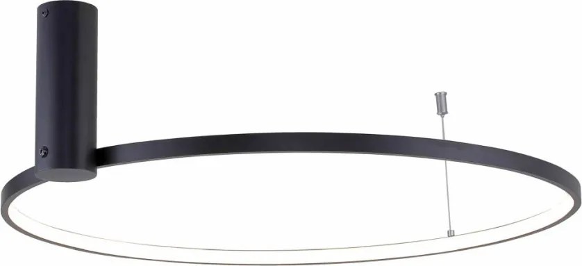 ZUMA LINE 89429-60BK HORIK Kerek Mennyezeti Lámpa Fekete LED IP20
