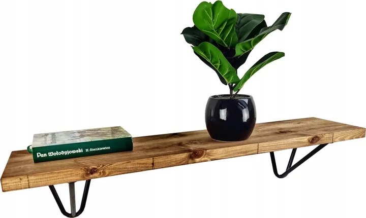 Falra akasztható konyha polc Loft 40cm Nappali