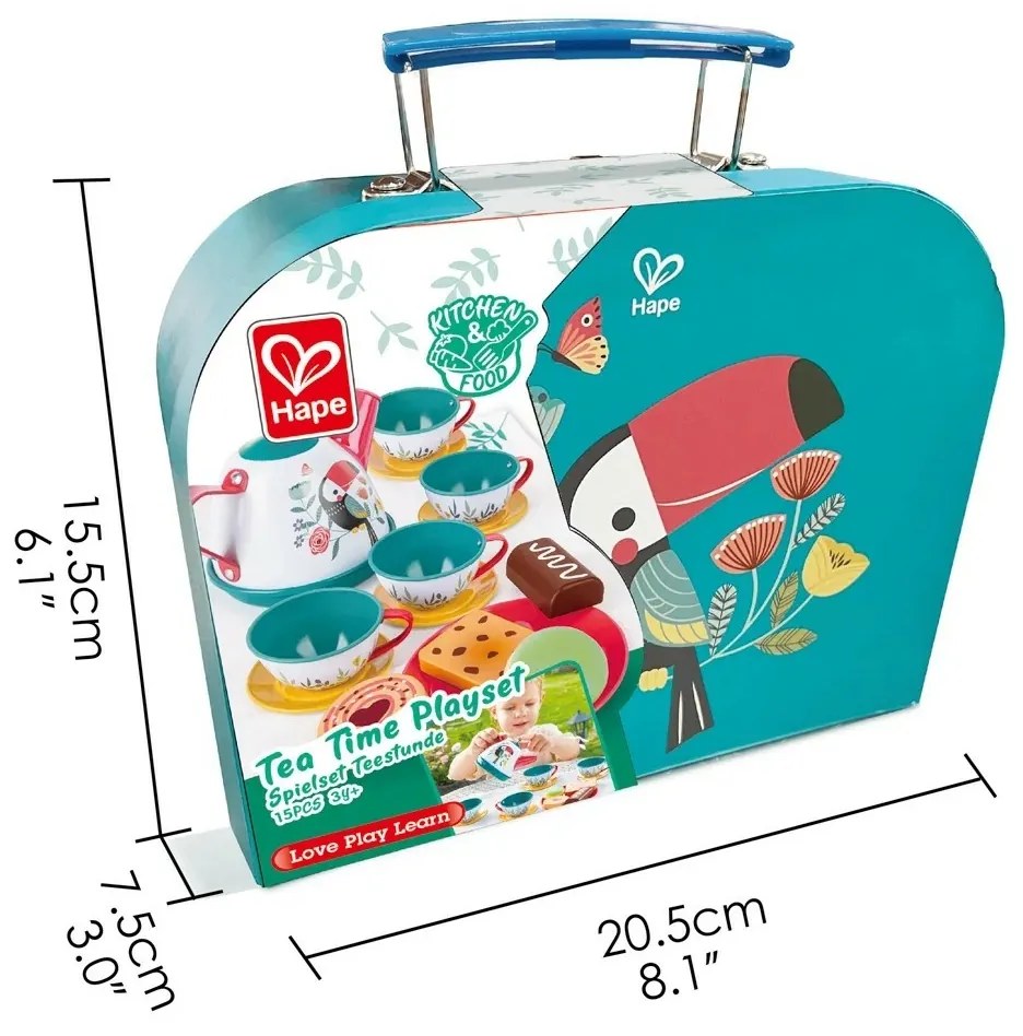 Hape játékkészlet - Tea Party