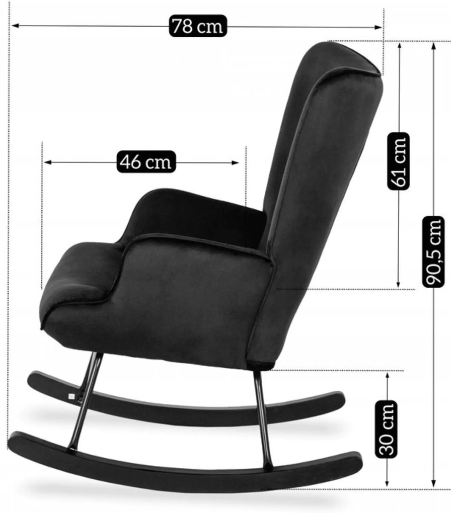 Hintafotel Especula (fekete) . Akció -20%. 1118881
