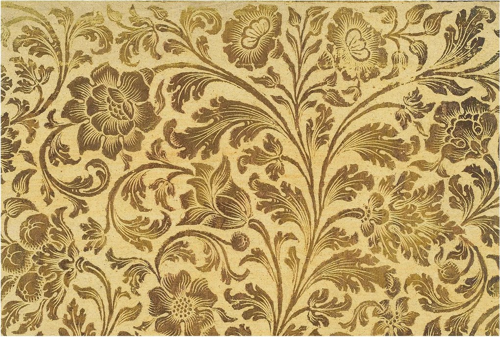 Divatos Flizelin Tapéta Ragasztóval Fali 3D Virágos minta 104x70 Ragasztó