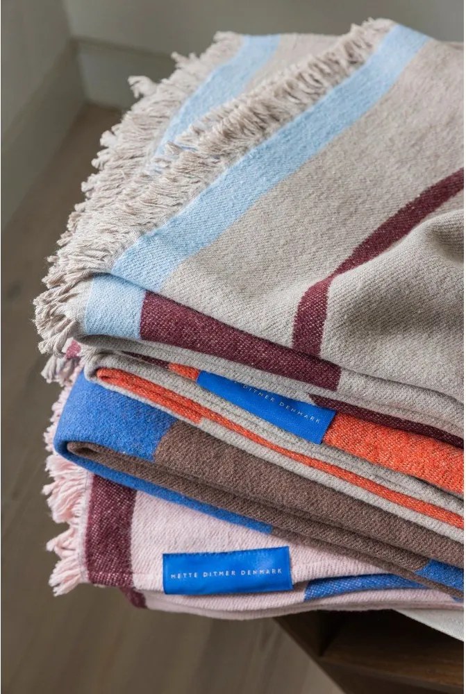 Bézs takaró 130x175 cm Studio – Mette Ditmer Denmark