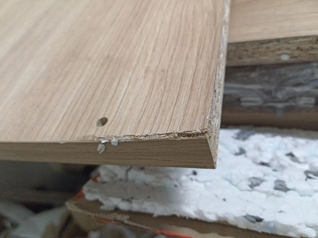 AKCIÓ Fali TV állvány ENTSIAN 150x40cm, artisan tölgy II. osztály