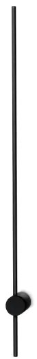 Ideal Lux - LED Fali lámpa ESSENCE LED/19W/230V 2700K 124 cm CRI 90 fekete