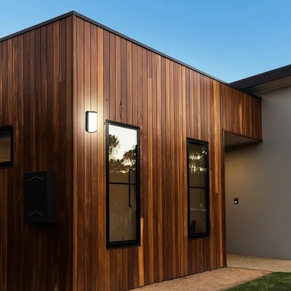 LED Kültéri fali lámpa LED/12W/230V 3000/4200/6500K IP65 fekete