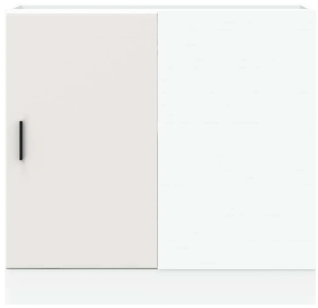 “Lyon” mosdó alapszekrény fehér színű fából készült szekrény