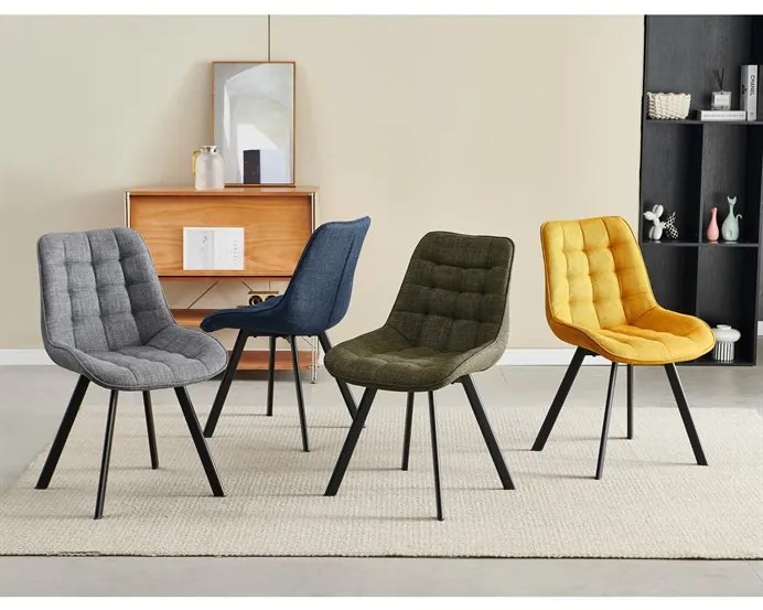 Szürke Szövet Étkezőszék. HC-465 GREY2