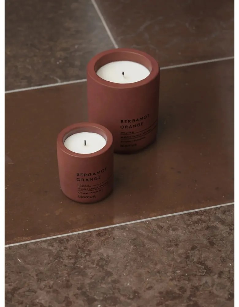 Illatos szójaviasz gyertya, égési idő 55 ó Fraga: Bergamot Orange – Blomus