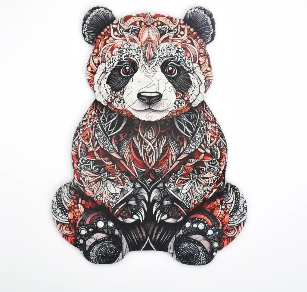 Szeleburdi panda fa puzzle