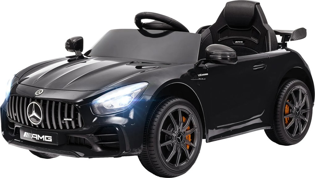 AIYAPLAY Gyerek Elektromos Autó 12V Gyermek Jármű 2.4G Távirányítóval, Autó Gyerekeknek Kormányzással, MP3, Zene, Lágy Indítás, Visszafordító Funkció