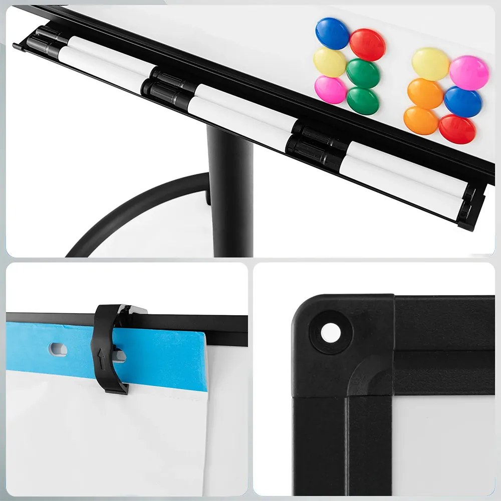 Gurulós, állítható mágnestábla kiegészítőkkel