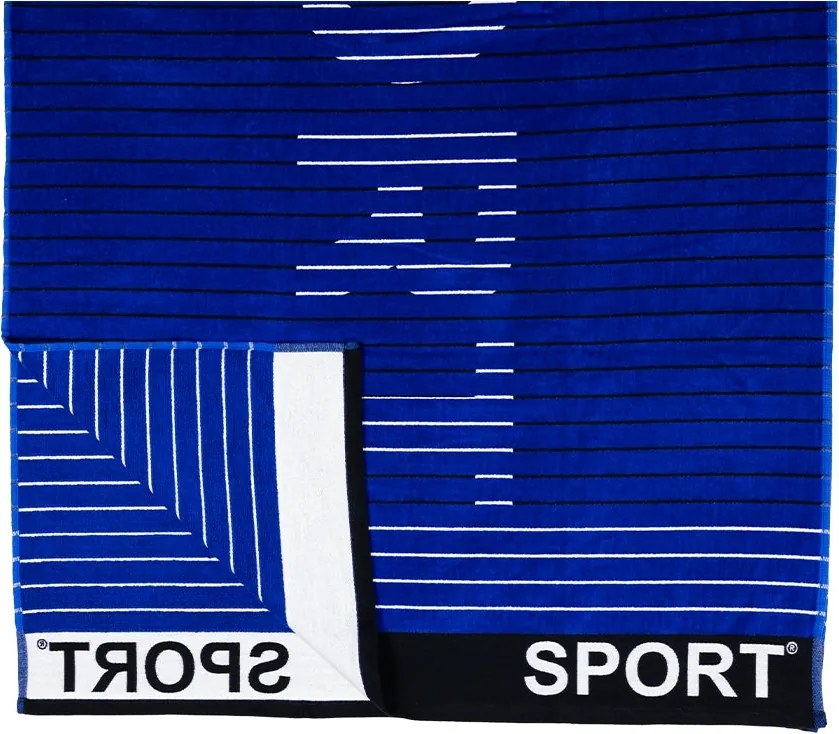 SPORT Strandtörölköző sötétkék 165x90cm