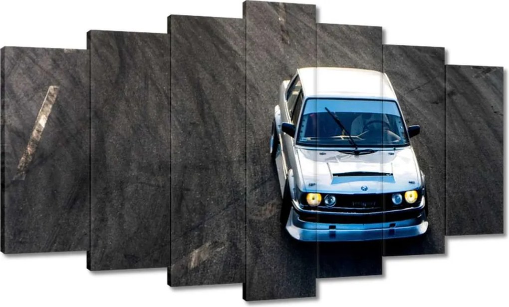 Vászonkép 140x80 Fehér sportautó