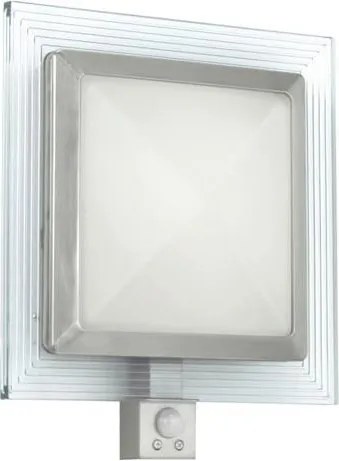 EGLO 88163 - Kültéri fali lámpa érzékelővel PALI 1xE27/15W + LED/1,28W