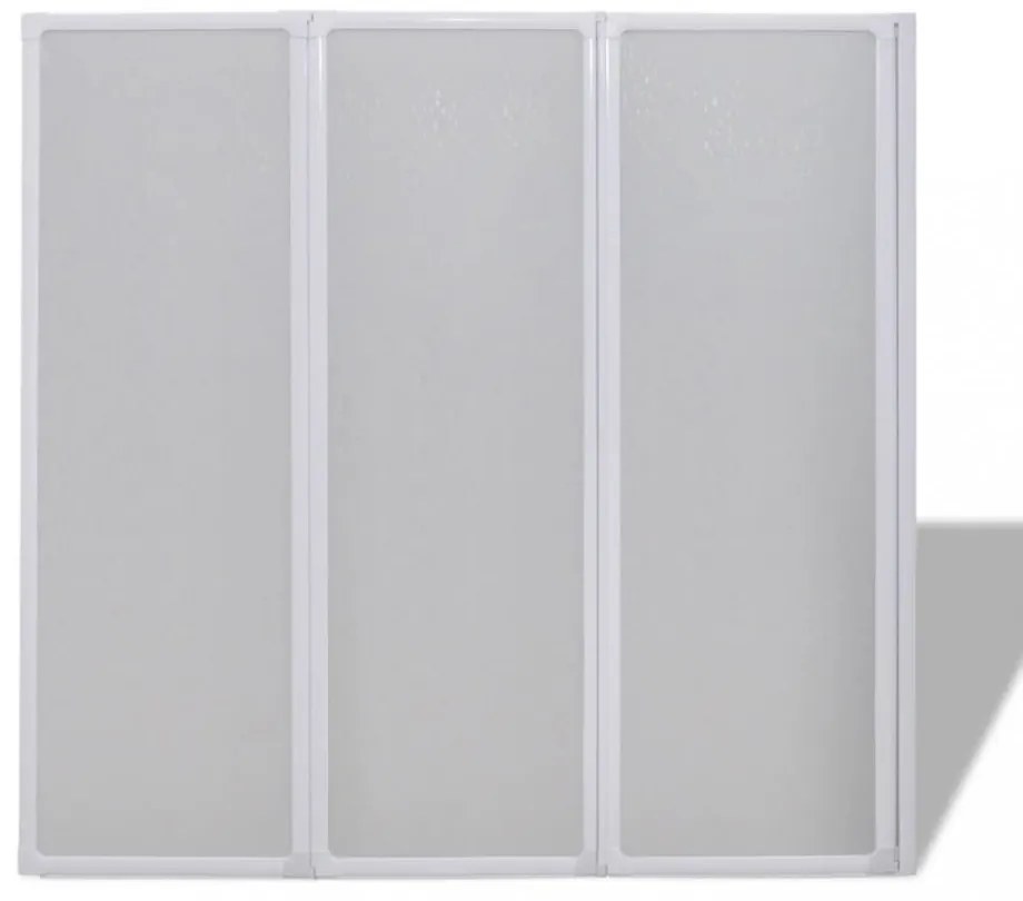 Zuhany kádparaván Fal 117 x 120 cm 3 panelek összecsukható