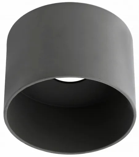 Lámpa Mennyezeti lámpatest SAKURA, aluminium,120x85 mm, IP20, 1xES111 , kör, fekete